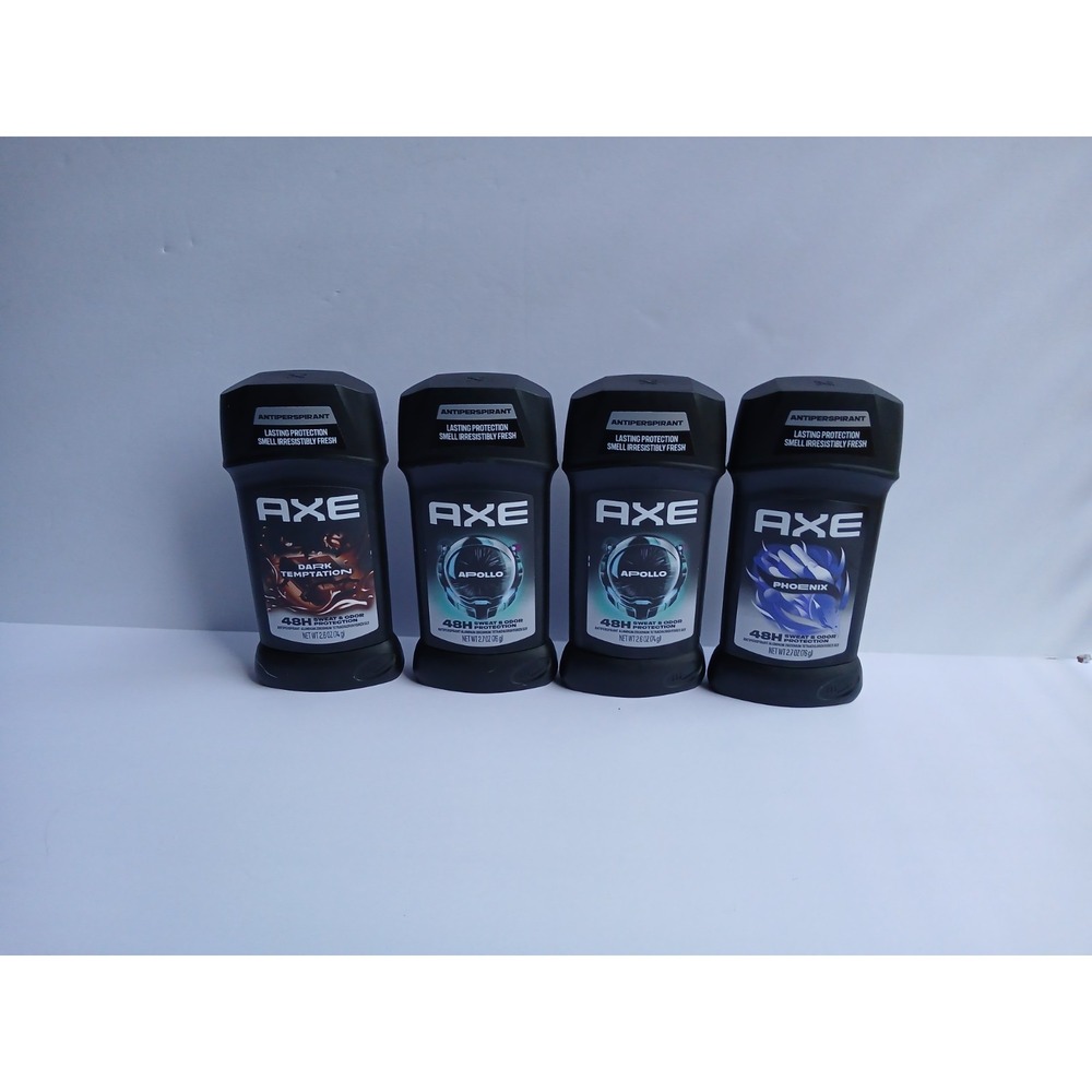 Lot Of 4 AXE 2.7 Oz Antiperspirant Deodorant Stick for Men 48 Hour Protection